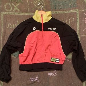 Pepsi x F21 cropped windbreaker! Limited edition!